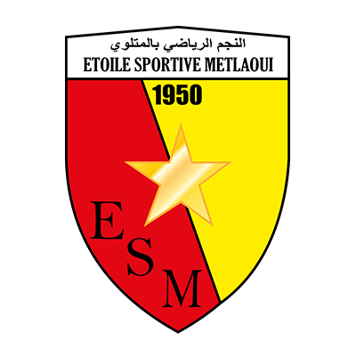 Étoile sportive de Métlaoui logo featuring a star and bold colors, designed for baby products like pacifiers and cloth