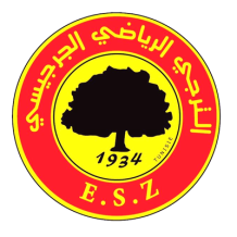 Logo of Espérance sportive de Zarzis, a football club featured on baby items at pacifier-baby.com.\n\nCaption: Discove