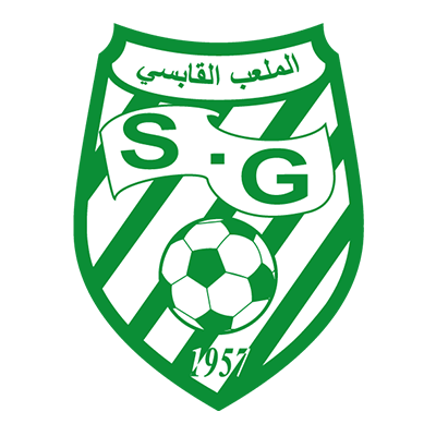 This is a logo design for Stade gabésien, a football team. Perfect for sports enthusiasts looking to support their favorite team
