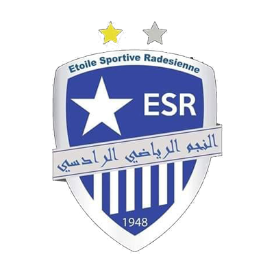 Logo of Étoile Sportive de Radès, featuring stars and stripes, suitable for baby merchandise.\n\nCaption: Explore our 