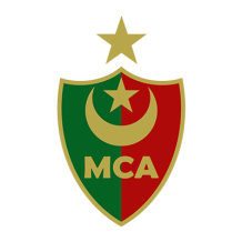 Mouloudia Club Algérois logo on a shield, suitable for baby products like pacifiers and bibs.\n\nCaption: Explore our 