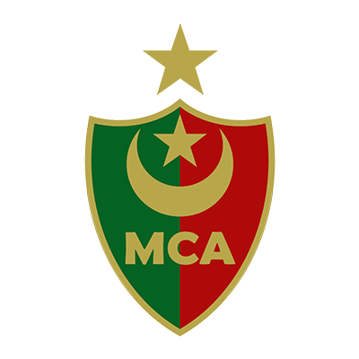 Mouloudia Club Algérois logo on a shield, suitable for baby products like pacifiers and bibs.\n\nCaption: Explore our 