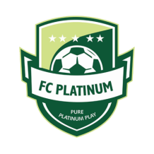 Logo of Football Club Platinum, designed in green and featuring a soccer ball.\n\nCaption: Celebrate your little one\'