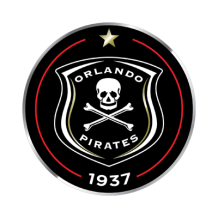 Orlando Pirates Football Club logo, suitable for baby items like bodysuits and pacifiers.\n\nCaption: Show your little
