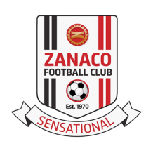 Zanaco Football Club logo, perfect for baby products like bodysuits and bibs at pacifier-baby.com.\n\nCaption: Celebra