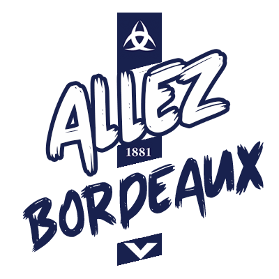 Girondins de Bordeaux baby bodysuit in a soft fabric, featuring the team\'s logo, perfect for little fans.\n\nCaption: