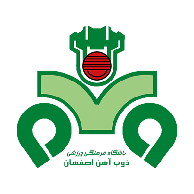 Zob Ahan Ispahan Football Club logo, showcasing vibrant colors, perfect for baby items themed around sports.\n\nCaptio
