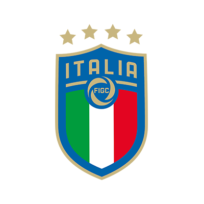 Italy national football team logo design for baby products like bodysuits and bibs.\n\nCaption: Show your team spirit 