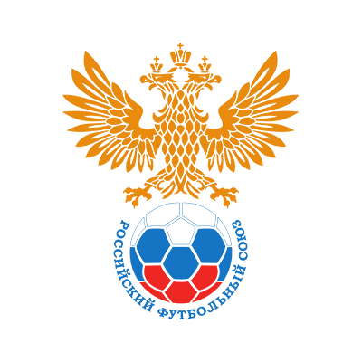 Russia national football team logo design, perfect for baby items like bodysuits and bibs.\n\nCaption: Show your team 