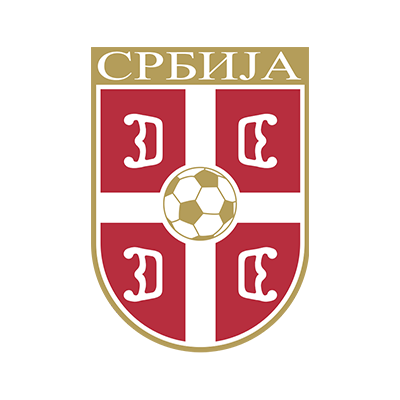 Serbia national football team logo, perfect for baby items like bodysuits, bibs, and hats.\n\nCaption: Show your team 