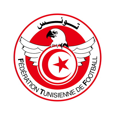 Logo of the Tunisia national football team, suitable for baby products like bibs and bodysuits. \n\nCaption: Show your