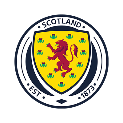 Scotland national football team logo, suitable for baby items like bodysuits and hats.\n\nCaption: Celebrate your litt