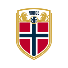 Norway national football team logo, ideal for baby items like pacifiers, bodysuits, and bibs at pacifier-baby.com.\n\n