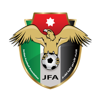 Jordan national football team logo, suitable for baby products like bibs and bodysuits. \n\nCaption: Celebrate your li