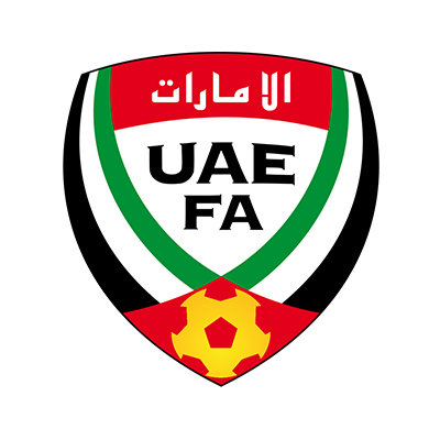 United Arab Emirates national football team logo on a baby bodysuit, perfect for young fans. \n\nCaption: Celebrate yo