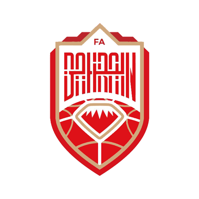 Bahrain national football team logo suitable for baby products like bibs, hats, or bodysuits. \n\nCaption: Support the