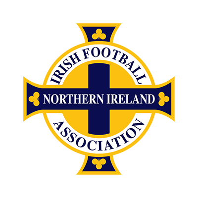 Northern Ireland national football team logo, perfect for baby items like bodysuits and pacifiers.\n\nCaption: Show yo