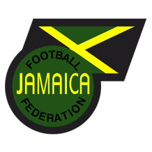 Jamaica national football team logo, perfect for baby items like bodysuits, booties, and bibs at pacifier-baby.com.\n\