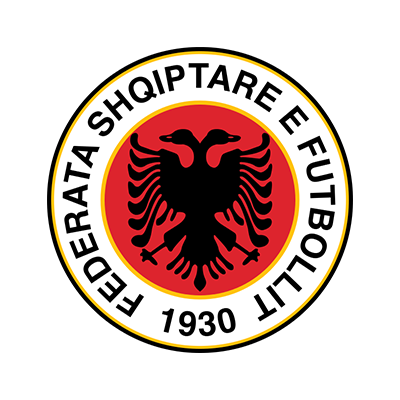 Albania national football team logo, suitable for baby clothing and accessories at pacifier-baby.com.\n\nCaption: Supp