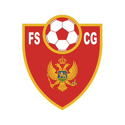 Montenegro national football team logo, perfect for baby items like bodysuits, hats, and bibs at pacifier-baby.com.\n\
