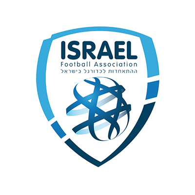 Israel national football team logo, perfect for baby items like bodysuits and hats. \n\nCaption: Show your team spirit