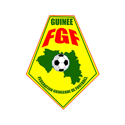Guinea national football team logo, perfect for baby items like bodysuits and accessories.\n\nCaption: Show off your l